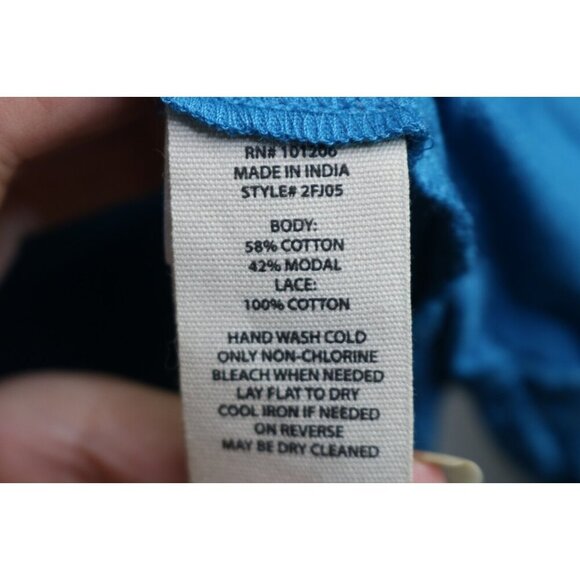 Soft Surroundings 3/4 Belled Sleeves Embroidered Tunic-Large-NWT-Cottagecore - Picture 7 of 11